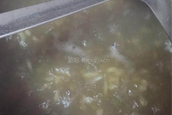 绿豆粥的做法图解6