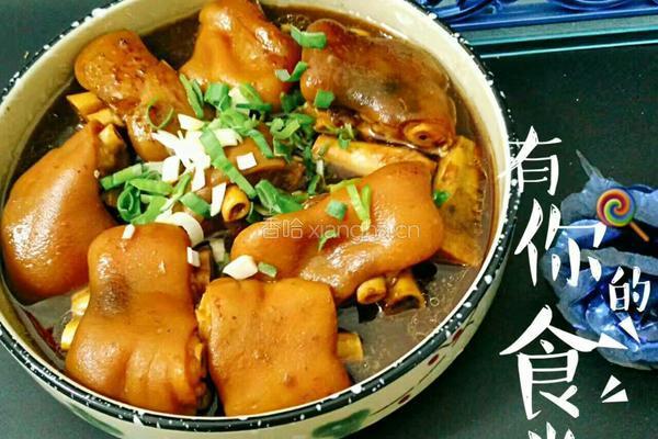 酱香卤猪蹄的做法图解3