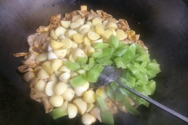 红烧土豆肥肠的做法图解7