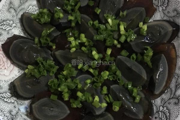 凉拌皮蛋的做法图解4