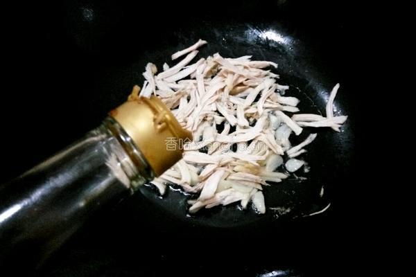 豇豆炒鸡丝的做法图解6