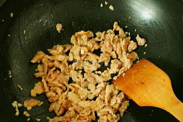 小炒四季豆丝的做法图解3