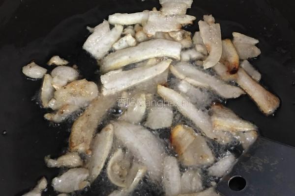 青椒炒肉的做法图解4