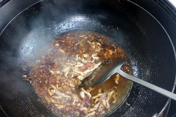 肉丝炒面的做法图解5