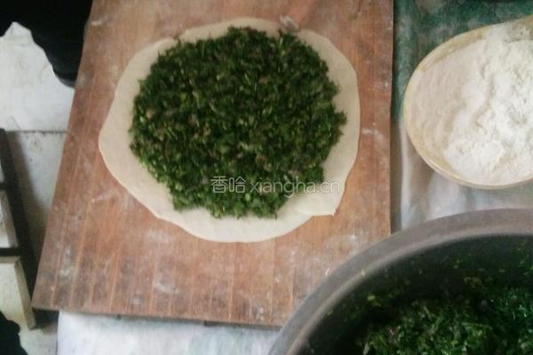 茴香肉菜饼的做法图解5