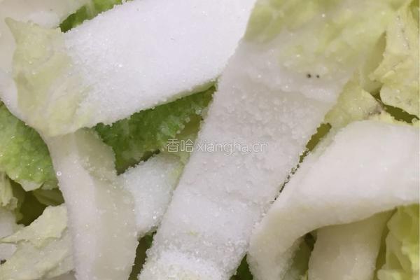 辣白菜的做法图解3