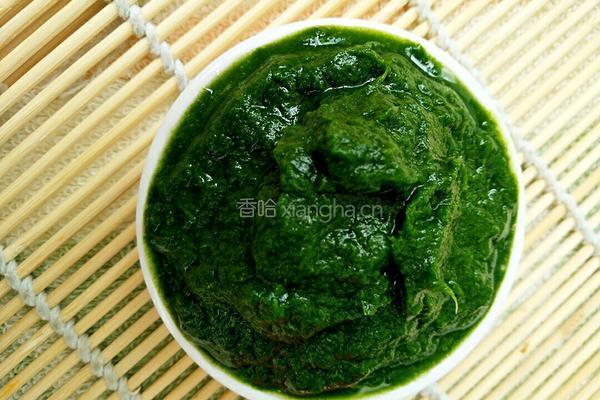 翡翠菠菜泥的做法图解5