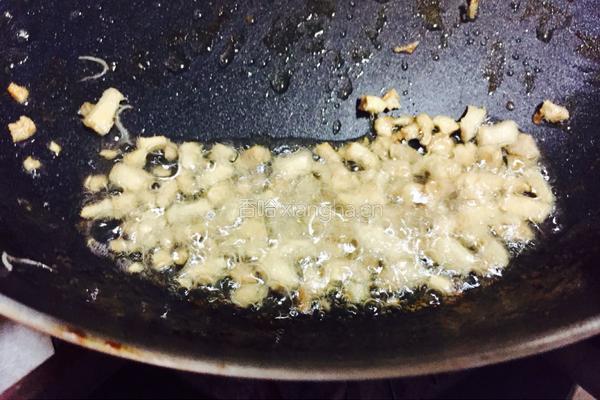 豆豉银鱼干的做法图解4
