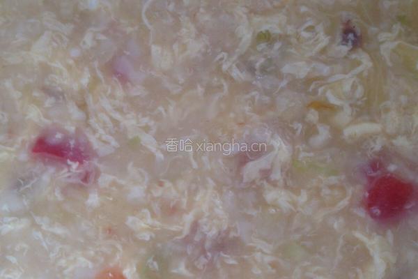 西红柿土豆疙瘩汤的做法图解3