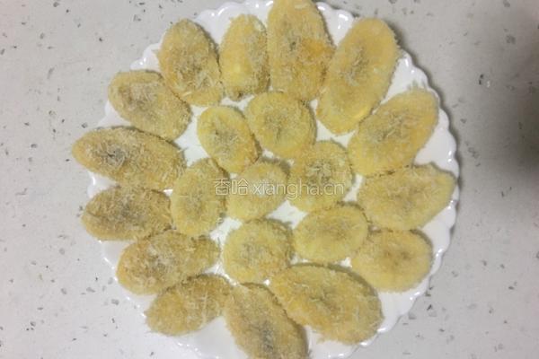炸香蕉片的做法图解3