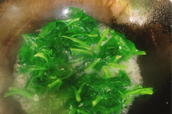 蒜泥木耳菜的做法图解4