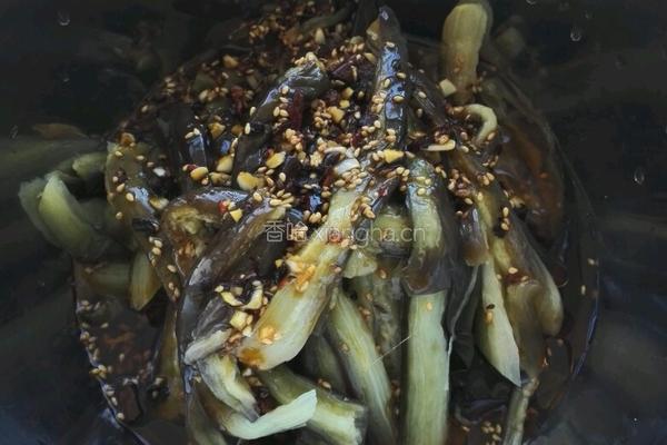 冻茄子浇汁的做法图解8