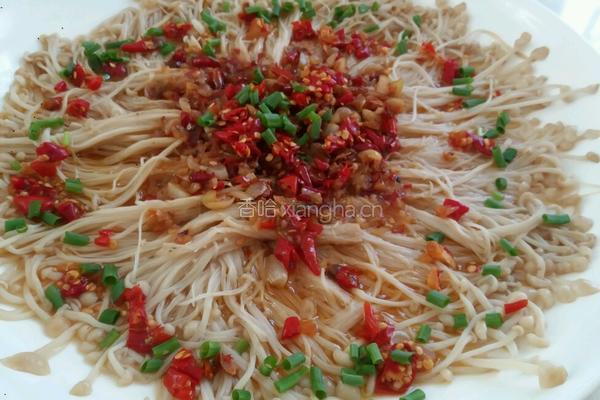 凉拌金针菇的做法图解13