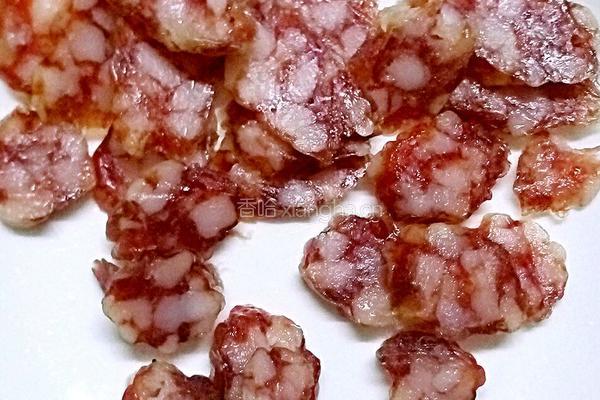 腊肠焗饭的做法图解3