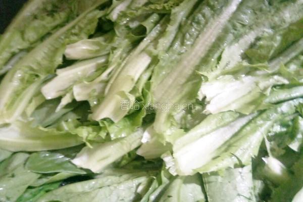 蒜蓉油麦菜的做法图解5