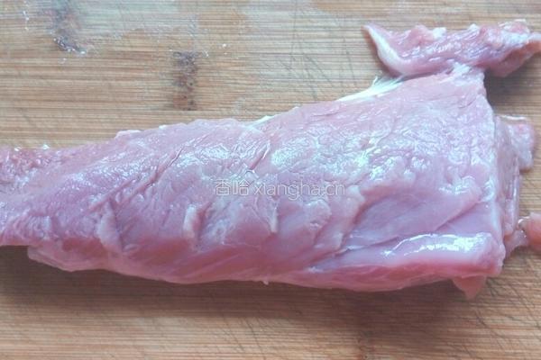 黄瓜肉片的做法图解1