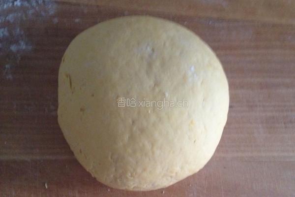 南瓜玫瑰花馒头的做法图解7