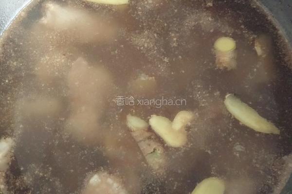 墨鱼排骨汤的做法图解5
