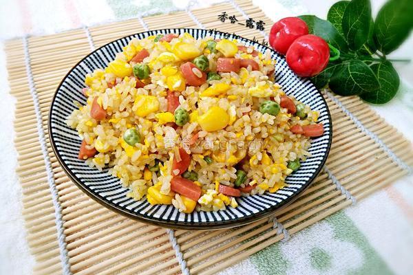 家庭快手炒饭的做法图解9