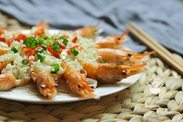 蒜到你了‖蒜蓉粉丝蒸虾的做法图解7