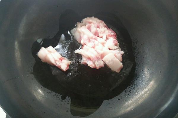 嫩黄豆炒肉的做法图解3