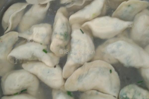 韭菜鸡蛋饺子的做法图解14
