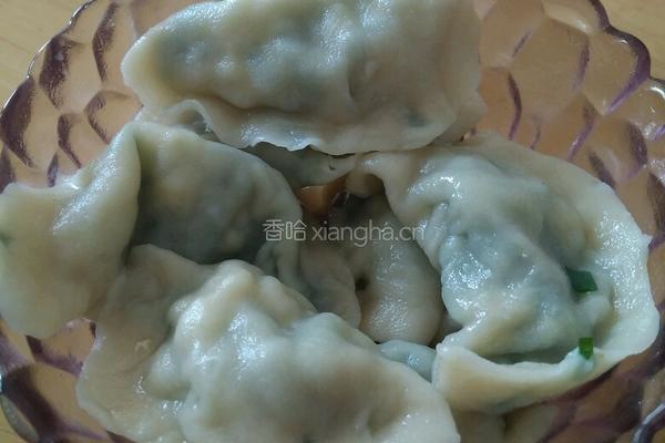 韭菜鸡蛋饺子的做法图解17
