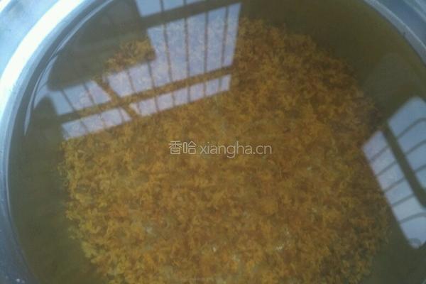 椰香桂花糕的做法图解4