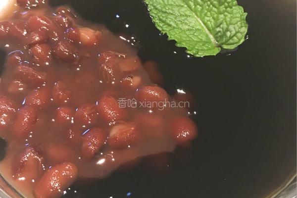 红豆烧仙草