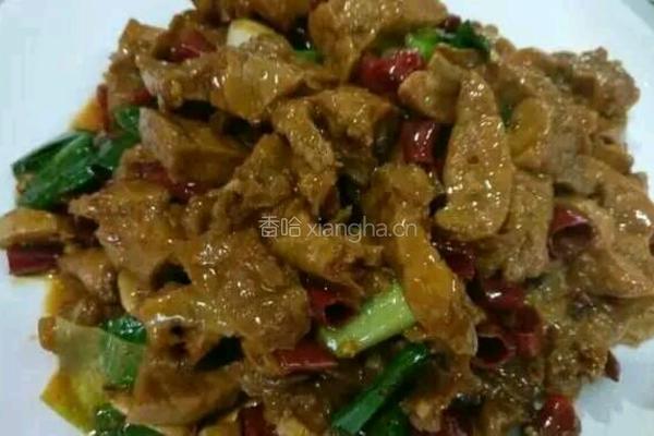 爆炒猪肺的做法图解7
