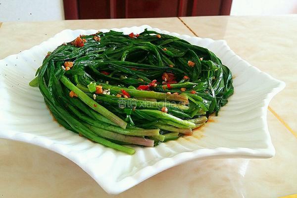凉拌韭菜的做法图解6