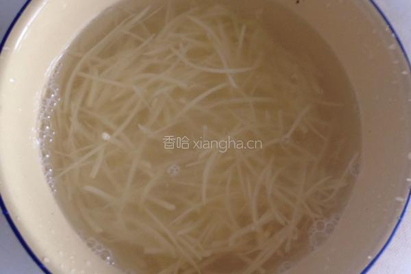 香肠土豆丝卷饼的做法图解6