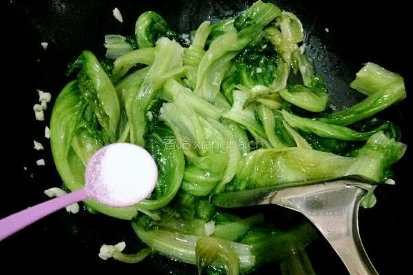 蒜蓉生菜的做法图解6