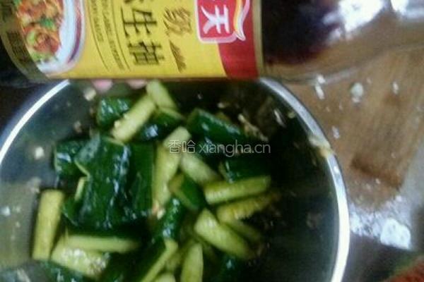 醋黄瓜的做法图解5
