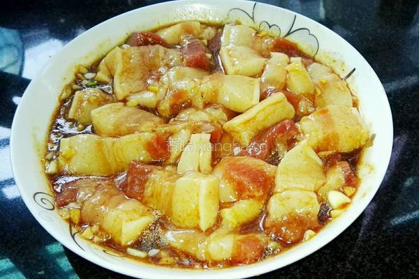 粉蒸肉的做法图解3