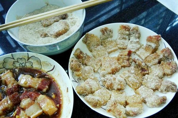 粉蒸肉的做法图解4