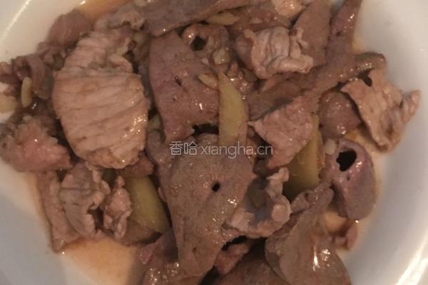 瘦肉猪肝的做法图解6