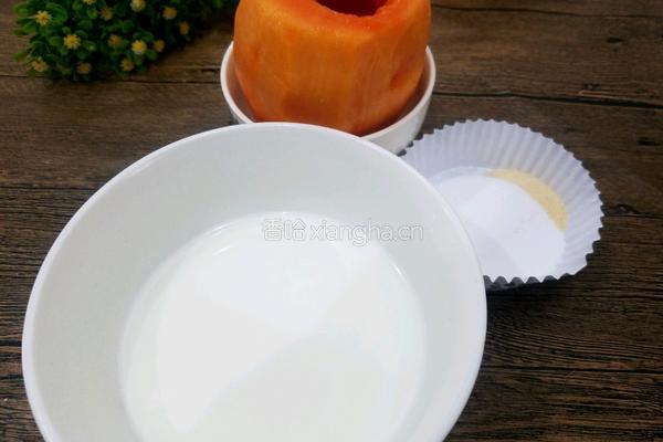 木瓜牛奶冻的做法图解4
