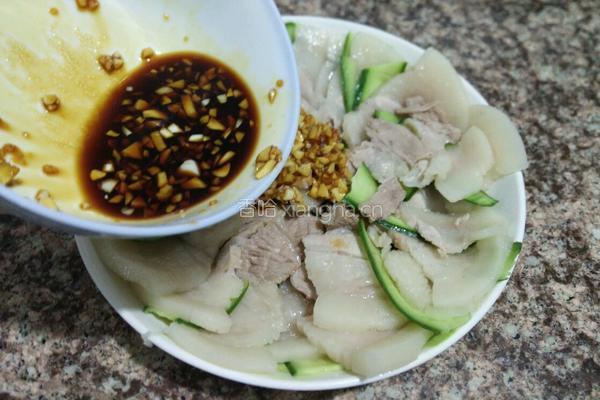 蒜泥白肉的做法图解9