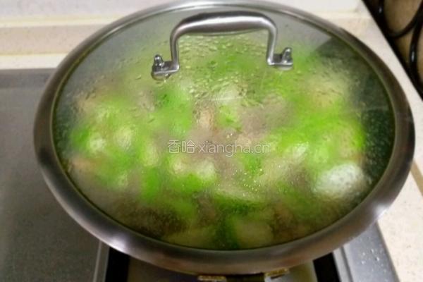 虾仁瘦肉炒丝瓜的做法图解10