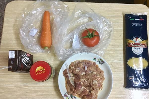 黑椒瘦肉意大利面的做法图解1