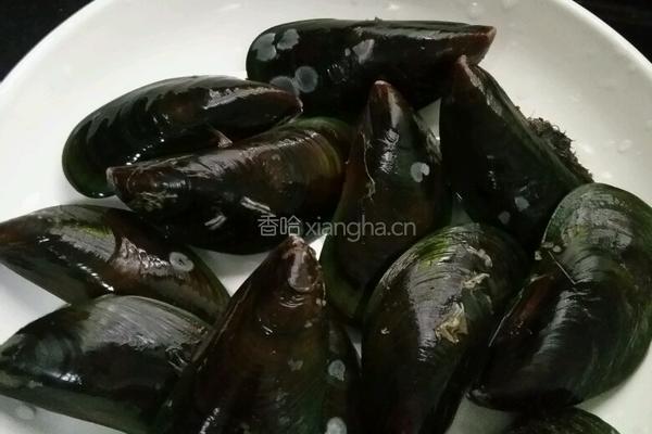芝士烤青口螺的做法图解1
