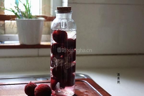 杨梅糖水和杨梅酒的做法图解7