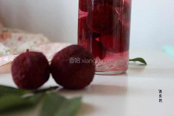 杨梅糖水和杨梅酒的做法图解8