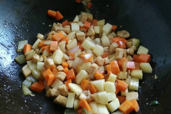 蓝调咖喱鸡肉饭的做法图解7