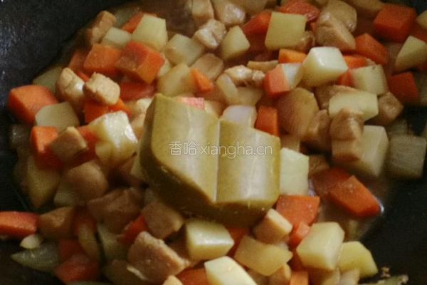 蓝调咖喱鸡肉饭的做法图解8