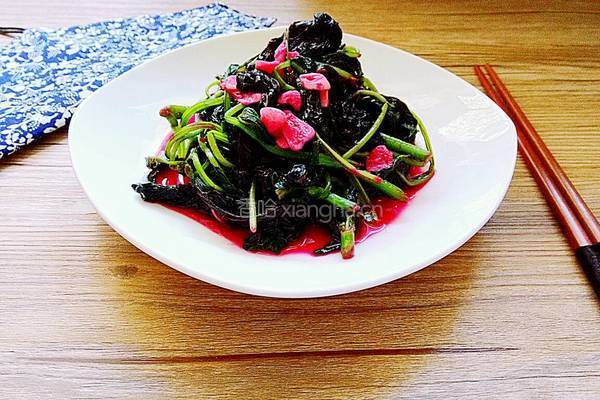 蒜蓉清炒苋菜的做法图解5