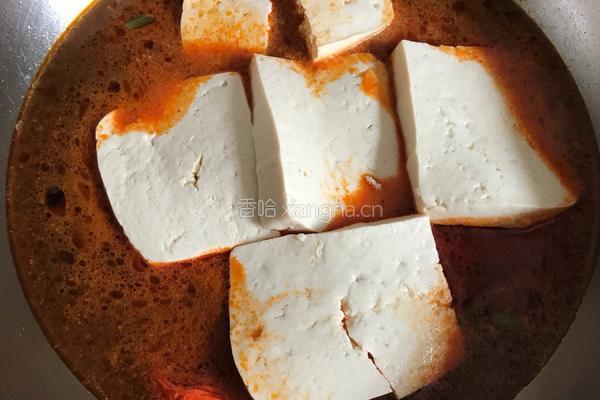 明太鱼籽炖豆腐的做法图解7