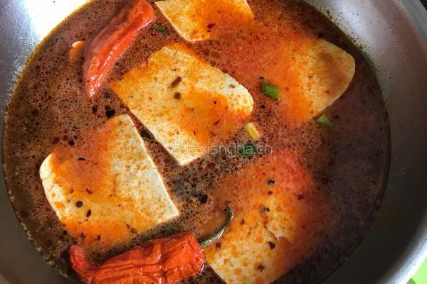 明太鱼籽炖豆腐的做法图解8