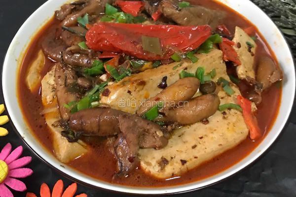明太鱼籽炖豆腐的做法图解13